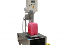 Weigh Filling Machine for chemicals on Wheels- GS-20W